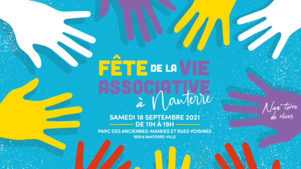 La Fête de la vie associative à Nanterre, c'est le 18 septembre 2021 !