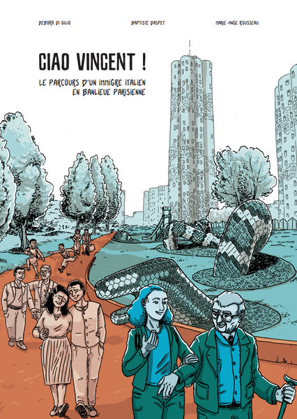 Couverture de la BD Ciao Vincent !